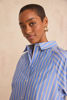 Picture of STRIPED COTTON SHIRT DRESS BESTA